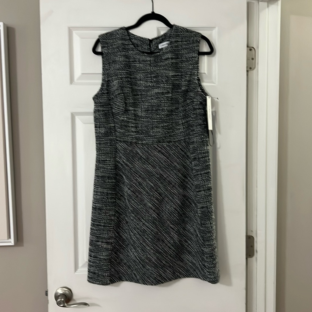Nwt Calvin Klein Mini Tweed Dress.